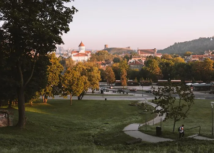 Lejlighed Ivis House - Elegant With Church View In Old Town Vilnius